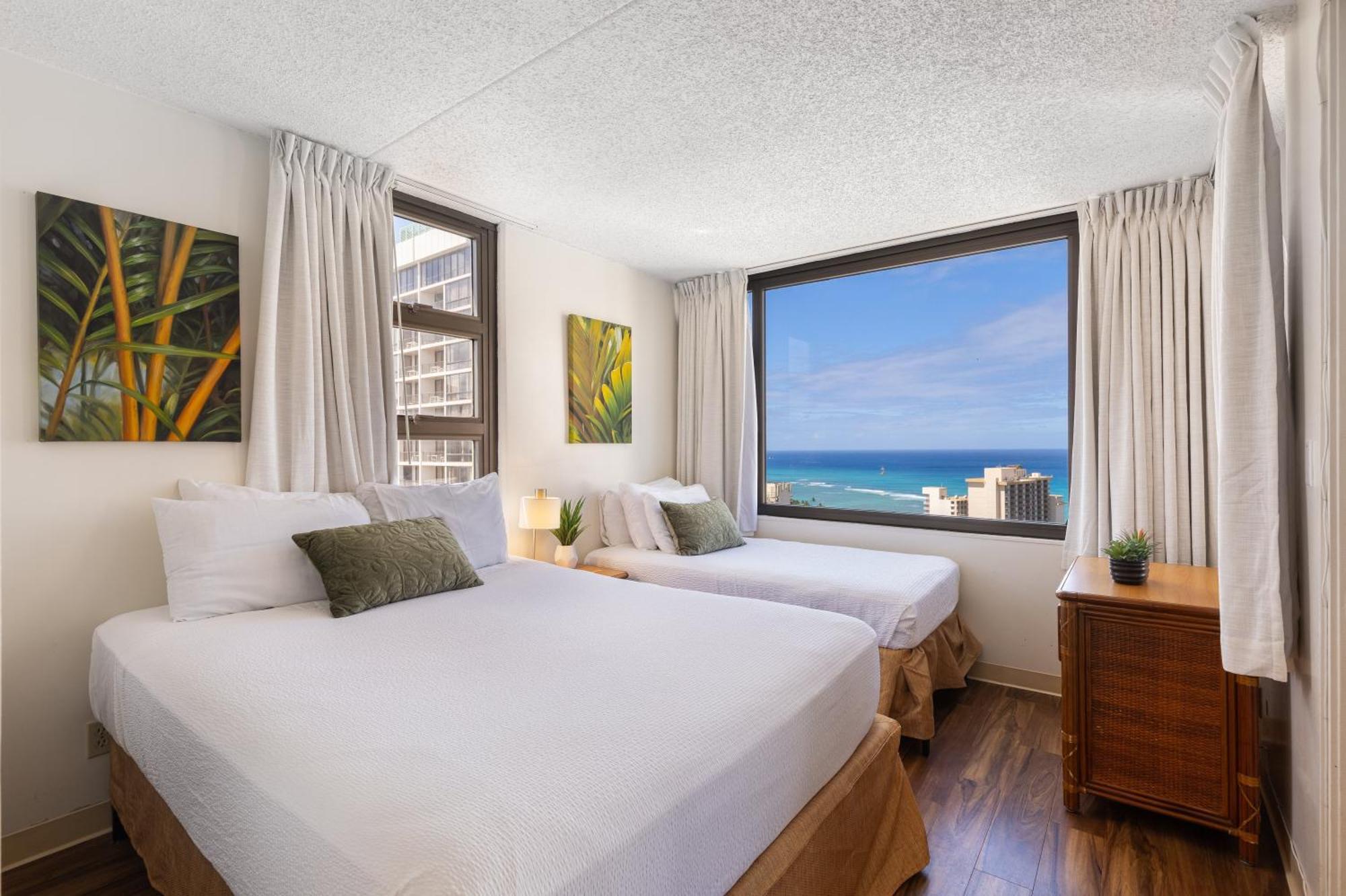 Beautifully Renovated 32Nd Floor Deluxe Ocean View Waikiki Condo Condo Honolulu Luaran gambar